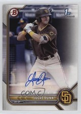 2022 Bowman Paper Prospect Auto Lucas Dunn #PPA-LD Auto w5p
