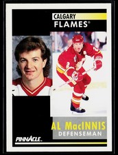 Al MacInnis 1991-92 Pinnacle #220 Calgary Flames