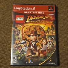 LEGO Indiana Jones: The Original Adventures PS2 2008 Manual Multiplayer E10+