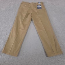 Dockers Pants Mens 38x34 Signature Khaki Relaxed Fit Straight Leg Pleated NEW