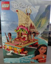 LEGO Disney Princess Moana's Wayfinding Boat Building Toy **SEALED**