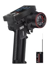 RC Transmitter Receiver Radio Control 10Ch HOTRC CT-10B 2.4ghz with Rec- Battery