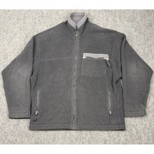 Patagonia Synchilla Fleece Jacket Mens XL Gray Full Zip Vintage Made in USA