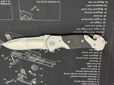 smith and wesson knife first production run