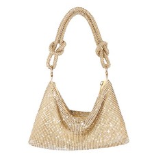 Rhinestone Purse Sparkly Evening bag Silver Clutch Purses for Women Evening, ...