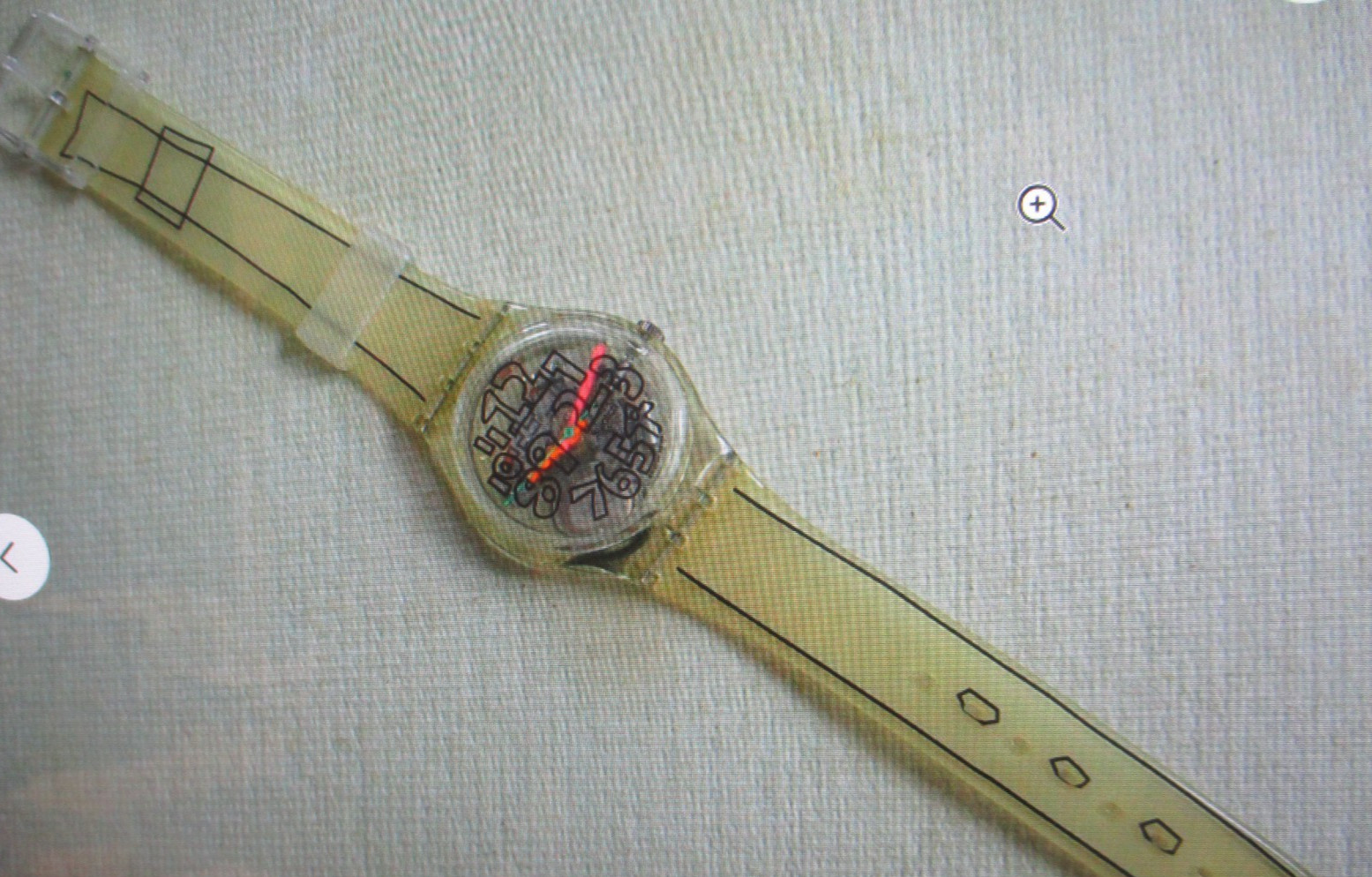 VINTAGE SWATCH SCRIBBLE WATCH *1993* SPECIAL COLLECTORS * ORIGINAL PACKAGING