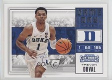 2018 Panini Contenders Draft Picks Game Day Tickets Trevon Duval #22 7af