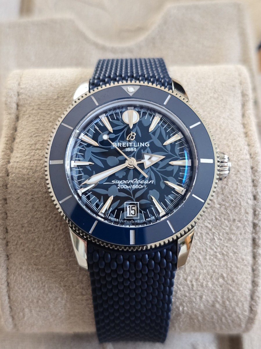 Breitling SuperOcean Heritage B31 40 Blue Kelly Slater Both Straps