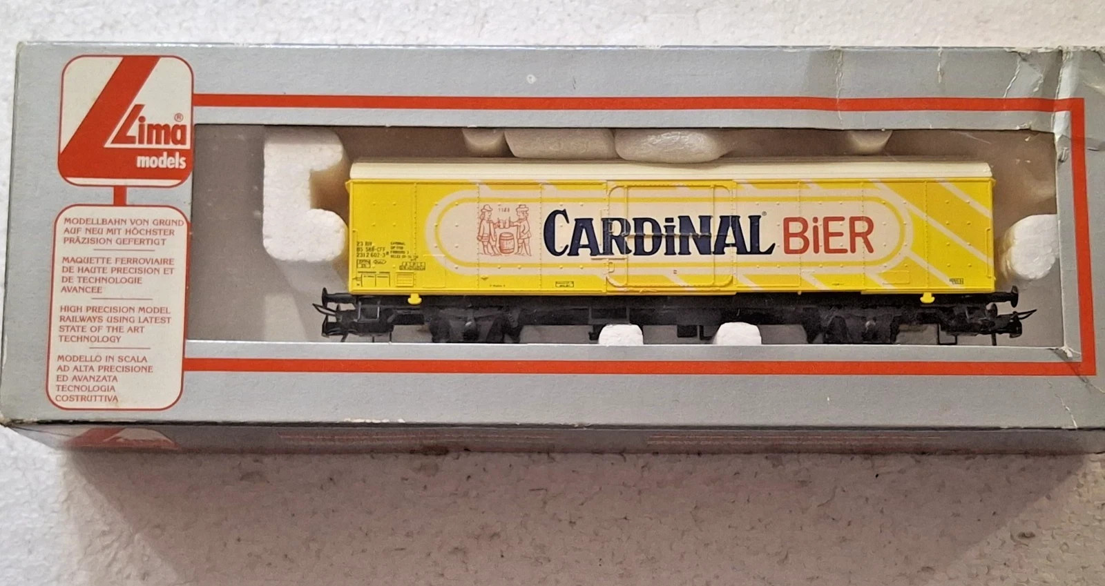 LIMA 303585 CARRO REFRIGERANTE CARDINAL BIER SCALA H0 1/87