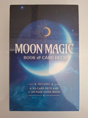 Moon Magic Book & Card Deck~128 Page Guide Book & 50 Card Deck~New / Sealed!!!