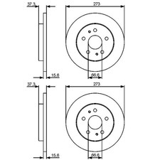Disque de frein Daihatsu TERIOS