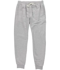 Reebok Mens Training Essentials Melange Athletic Jogger Pants, Grey, Medium