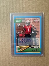 2018 Panini Classics Football #257 DJ Moore Rookie Auto Blue/10 RC