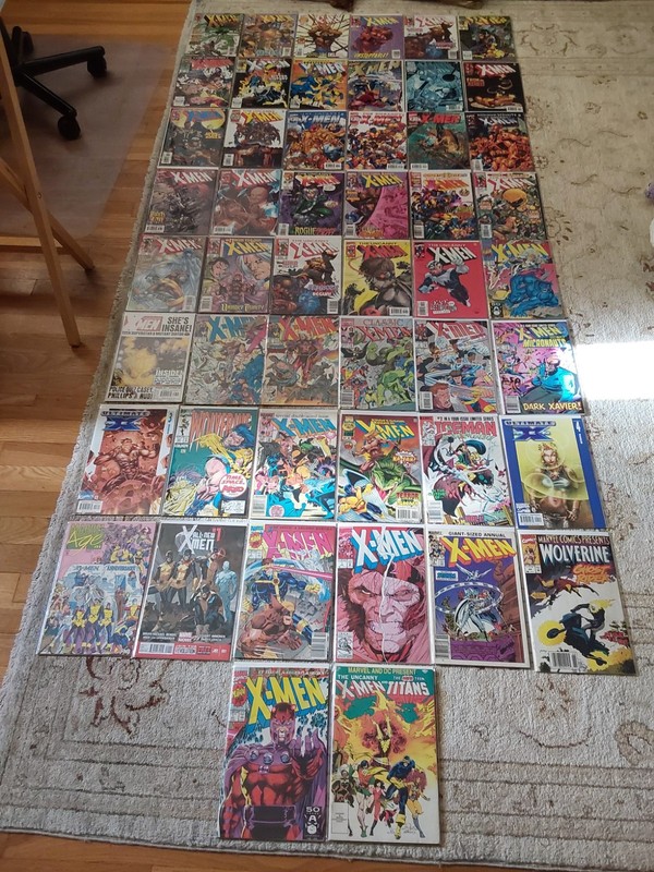 X-MEN MEGA-LOT OF 50 HIGH-GRADE SUPERHERO COMICS DEALER LOT CHEAP!