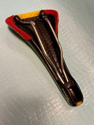 Selle Italia Bicycles Parts Saddle Marco Pantani Yellow orange