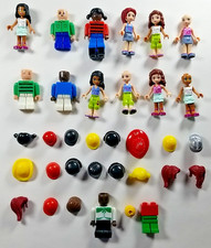 Lego Bulk Lot of Minifigures Hair and Hat Pieces