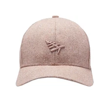 Paper Planes "Icon II" Tweed Strapback Hat (Khaki) 6-Panel Cap