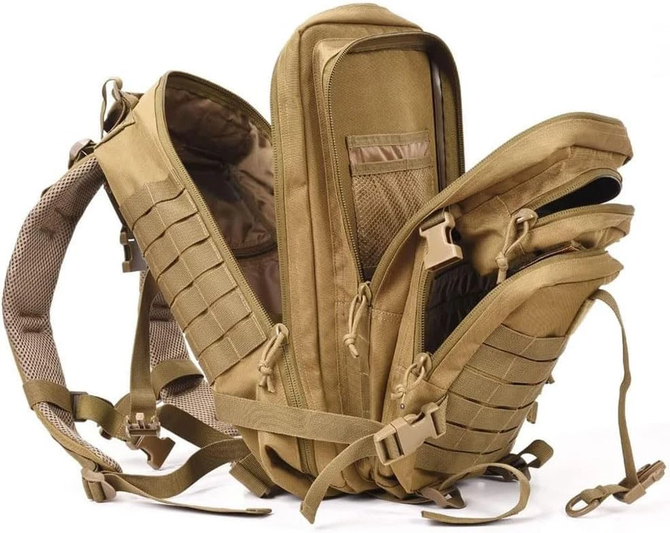 34L Tactical Assault Backpack Small Military Rucksack For Hiking Camping - Image 2 of 4