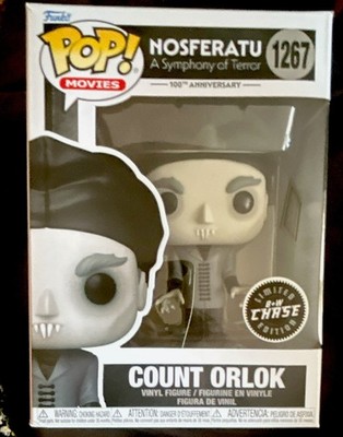 Funko Pop! Movies Nosferatu Count Orlok #1267 Black & White Chase Vinyl