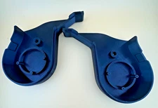 Black - Carefree Slideout Cover SOK II Left & Right End Caps R00900WHT R00901WHT