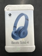 Beats by Dr. Dre Solo 4 Slate Blue On Ear Headphones MUW43LL/A brand new