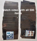 Lot nr.3- 500 different MNH items, different thematic, watch video with items