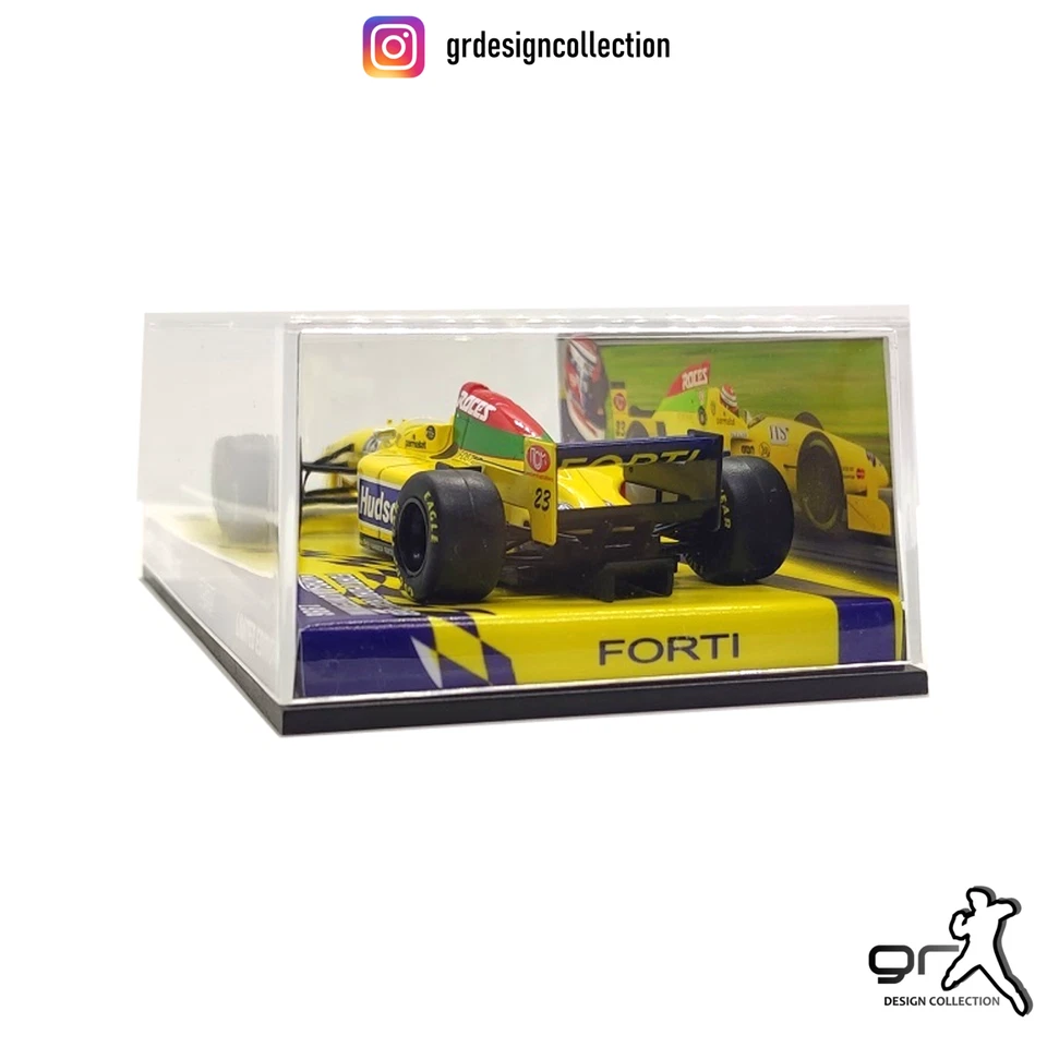 Andrea Montermini - Forti Ford FGO1-95B - F1 1996 GP / Altaya - IXO / 1:43 - Immagine 3 di 4