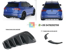 💫Diffusor + Flaps Geeignet Für Volkswagen Tiguan R MK2 Facelift 2020-2024💫