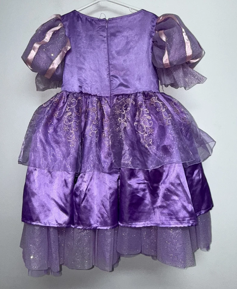 Disfraz de Princesa Rapunzel Disney Talla XS 3 4 Enredado Púrpura Halloween Foto 4 de 4