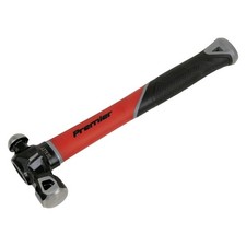 Sealey Ball Pein Hammer 16oz Graphite Textured Rubber Grip - BPHG16