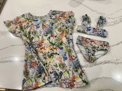 MOLO Kids Wild Nature Bikini & Matching Cover-Up Dress $200
