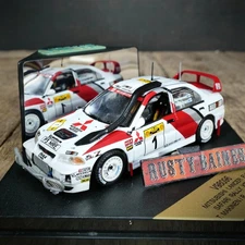 Vitesse Mitsubishi Lancer Kenya Rally Car, Limited Edition Diecast, 1/43 Boxed