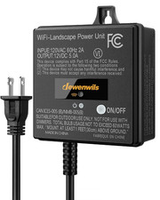 DEWENWILS 60W Wifi Low Voltage Transformer, 120V AC to 12V DC