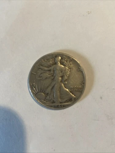 1941 D Walking Liberty Half Dollar - Lot of 2 Coins 90% Silver