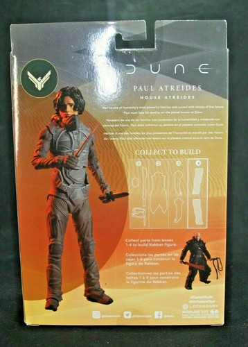 McFarlane Toys Dune Complete Rabban BAF 4 Figure Set Duncan Stilgar Paul Jessica - Picture 11 of 11