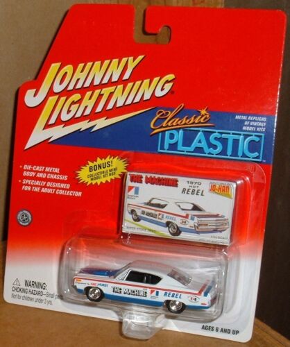 Johnny Lightning AMC Rebel The Machine with Mini Box Classic Plastic 1:64