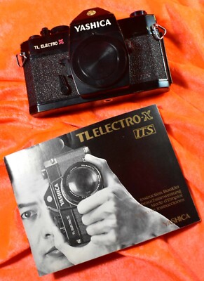 YASHICA TL ECLECTRO X ITS BLACK BODY SPIEGELREFLEXKAMERA SLR