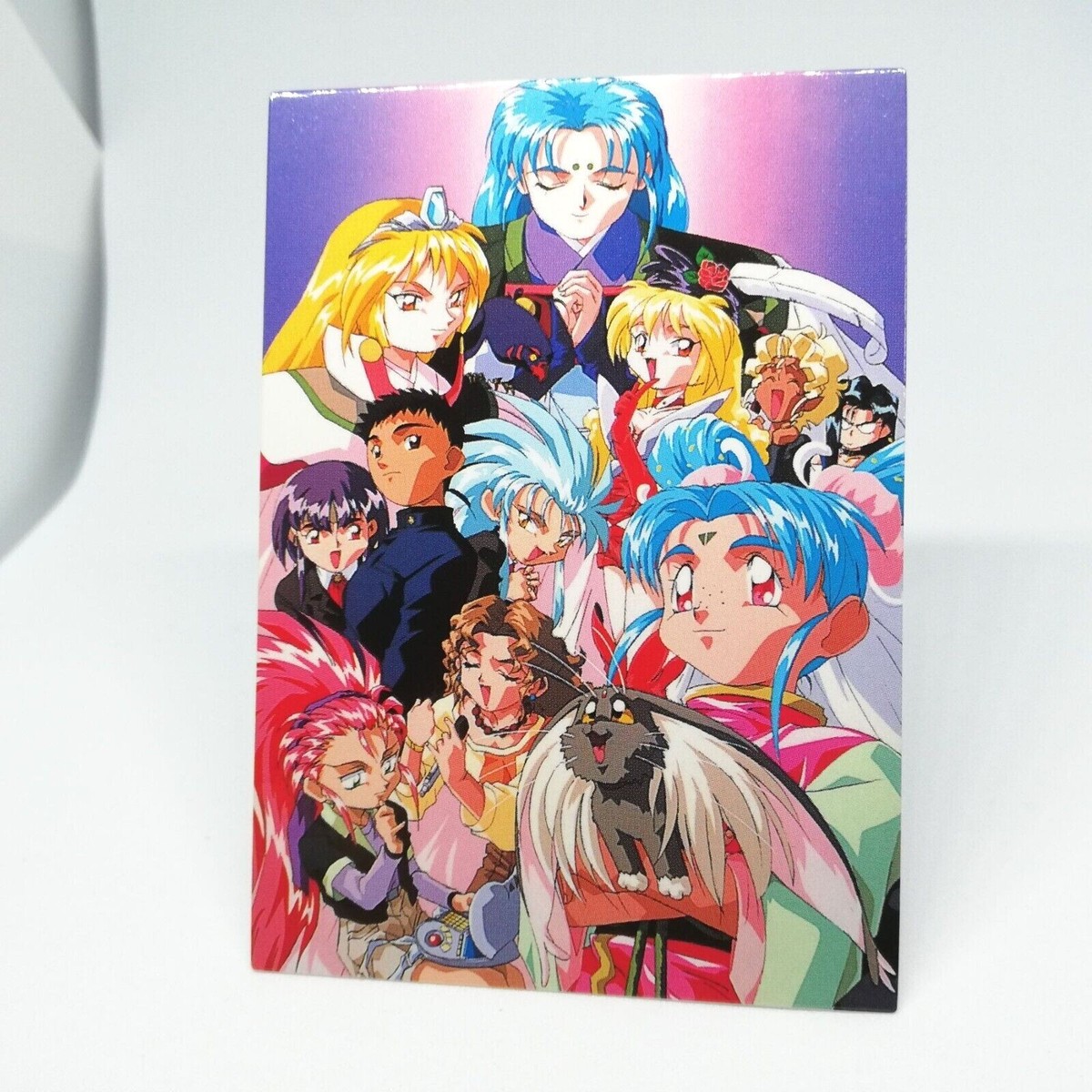 IL001 Magical Girl Pretty Sammy Broccoli Card MEET THE TENCHI-MUYO