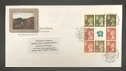 GB 1994 FDC Northern Ireland Booklet Pane - Special Belfast Pmk - FREE UK P&P
