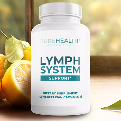 PureHealth Research Lymph System-Reduce Swelling Lymphatic Supplement, Pack of 1