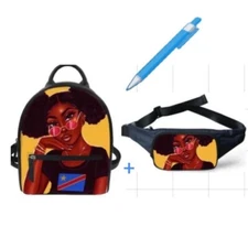 Ladies design Mini Backpack + Waitsbag