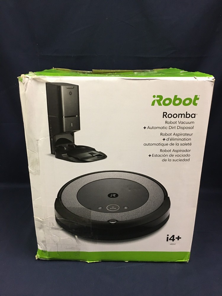 iRobot i4+ (4552) WI-FI Connected Robotic Vacuum - Gray