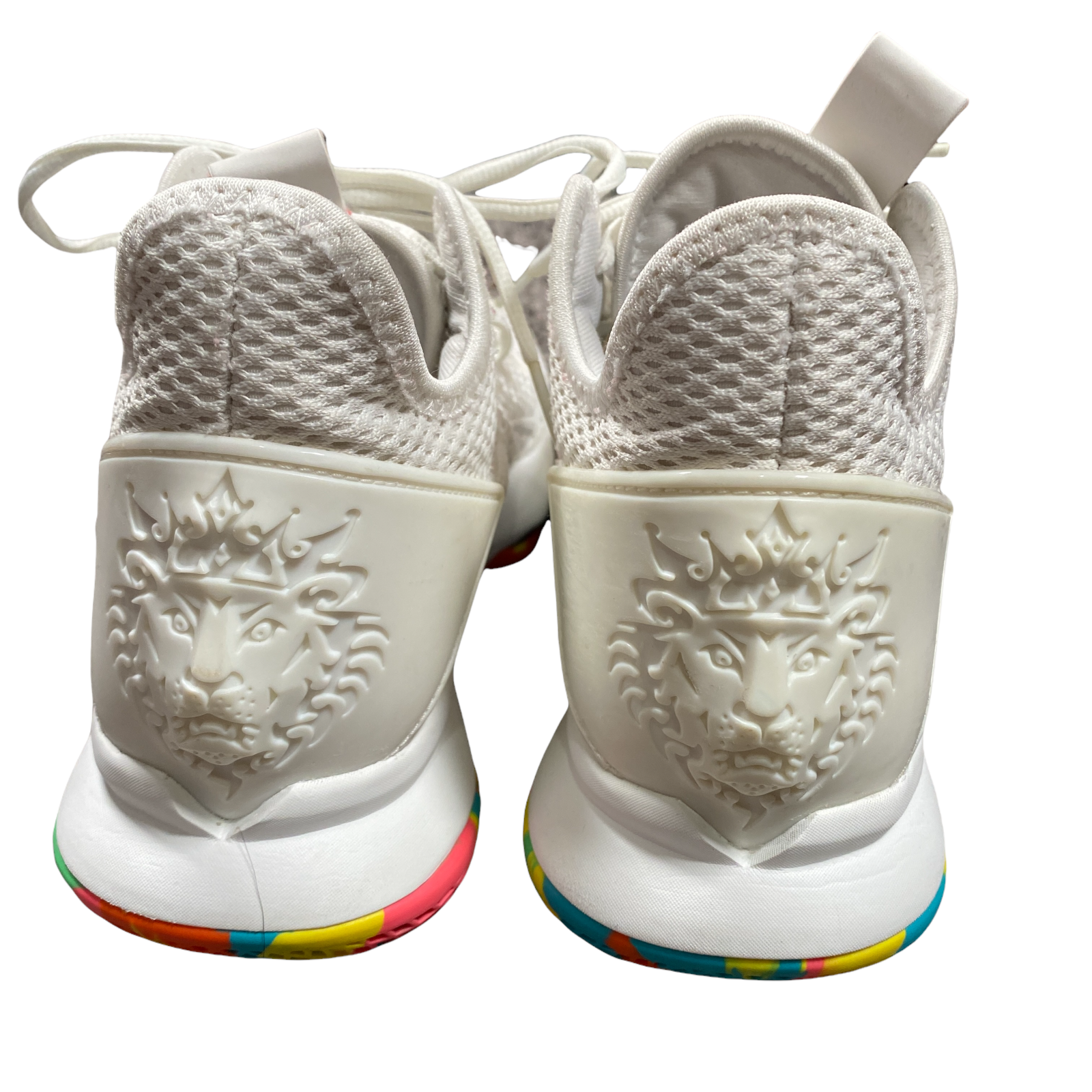 Nike LeBron Witness IV 4 Men's Basketball Shoes White/Fruity Pebbles-Sz 8 |  eBay