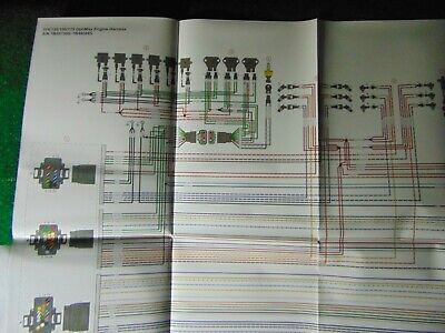 Mercury Outboard 115 135 150 175 OptiMax Engine Harness Wiring Diagram