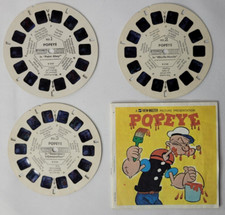 1962 View-Master Popeye Reel Set B516 w/ Booklet