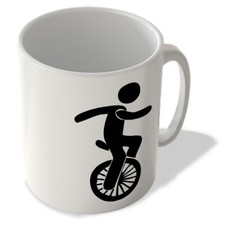 Unicycle Silhouette - Circus Mug