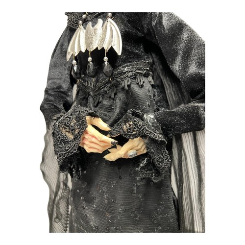Large Freestanding Ceramic & Cloth Witch Wayne Kleski Type Halloween - 24" - Picture 3 of 8