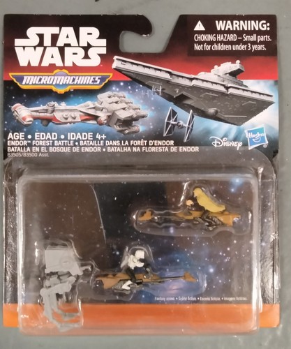 Lotto 8 micro macchine Star Wars 24 veicoli X-Wing Tie-Fighter *NUOVI* NOS NUOVI CON SCATOLA - Foto 2 di 19