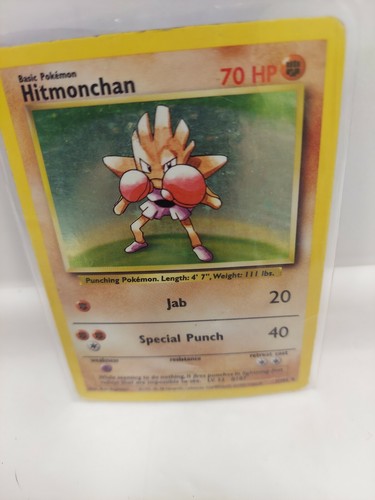 Pokémon TCG Hitmonchan basic 71/102 - Picture 4 of 4
