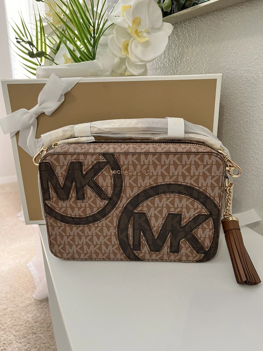 Michael Kors, Bags, Michael Kors Ginny Medium Logo Crossbody Bag